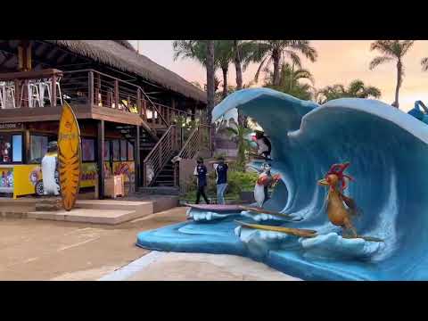 Brand new Columbia Pictures Aquaverse waterpark in Pattaya, now open to the public today.