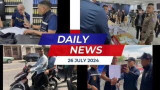 Pattaya News Update: Latest Headlines and Breaking Stories from Thailand! 26th July 2024