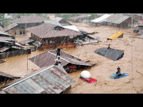 Thailand Collapse Underwater – Storm, Floods Submerged Cars, Homes in Pattaya