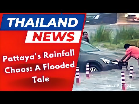 Pattaya's Rainfall Chaos: A Flooded Tale #thailand #news #today