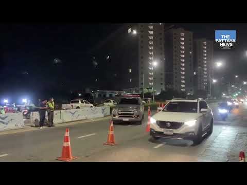 German Man in Major Legal Trouble After Hit and Run on Traffic Cop in Pattaya at Drunk Driving Check