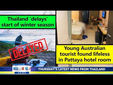 VERY LATEST NEWS FROM THAILAND in English (31 October 2024) from Fabulous 103fm Pattaya